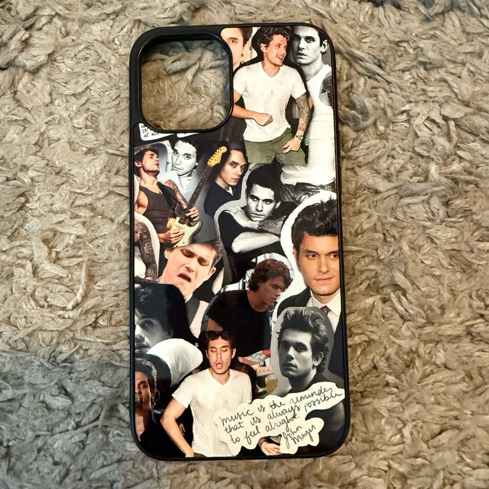 John Mayer Custom Collage Phone Case For IPhone 12 Pro Max